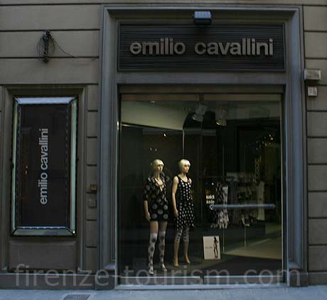 Emilio cavallini mode in florenz foto