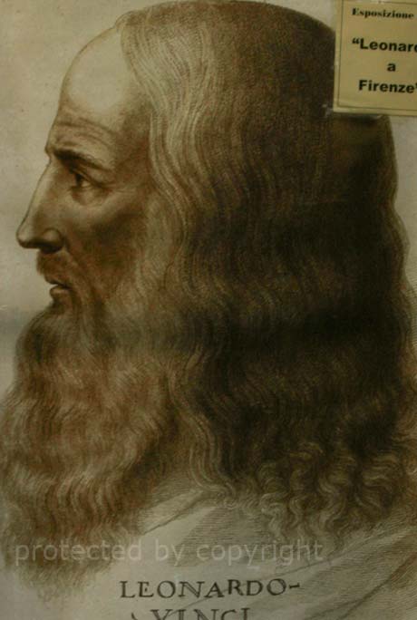 Leonardo da vinci florenz foto