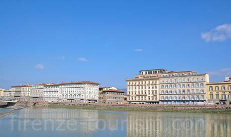 Lungarno amerigo vespucci florenz foto