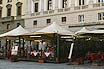 Das Restaurant Giubbe Rosse Florenz