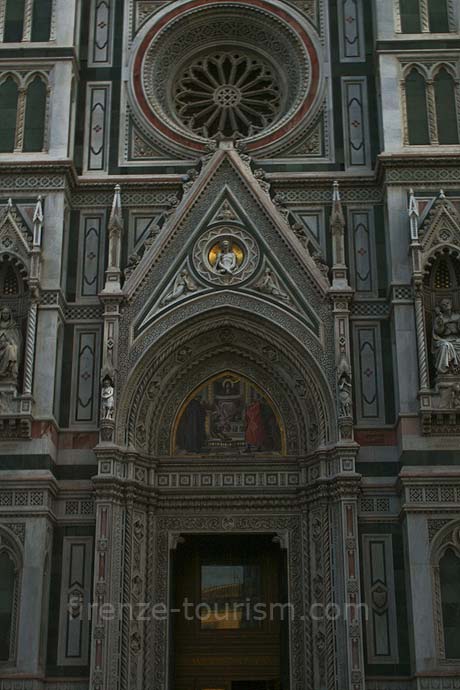 Duomo of Florence entrance photo