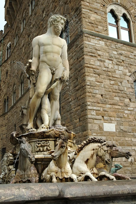 Florence fountain photo