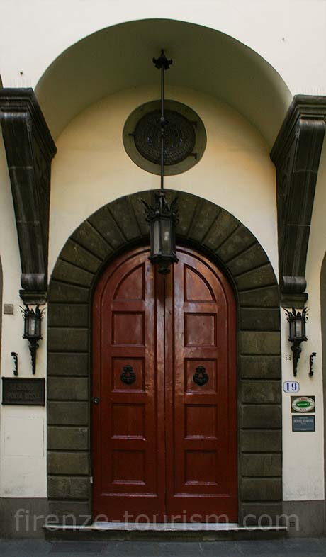 Hotel porta rossa entrance Florence photo