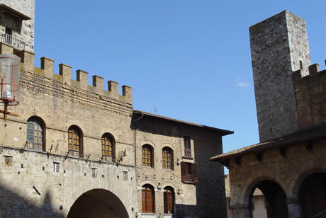 San gimignano in tuscany photo