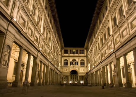 The uffizi gallery Florence photo