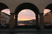 Arches Of The Ponte Vecchio In Florence