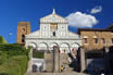 Basilica Di San Miniato Al Monte On The Hills Of Florence