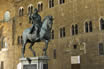 Equestrian Statue Of Cosimo De Medici Near Palazzo Vecchio In Florence