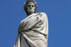 Statue Of Dante Alighieri In Florence
