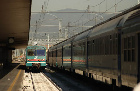 Train station in Florence photo