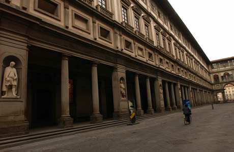 Uffizi gallery in Florence photo