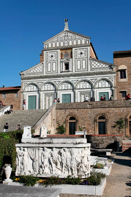 Cimetière de l'église San Miniato al Monte Florence photo