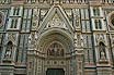 Entrée De L'église Santa Maria Del Fiore à Florence