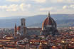 Vue D'ensemble De Florence Vu Depuis Les Collines