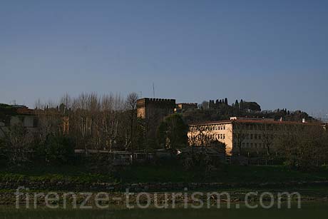 Firenze vista dal Lungarno Amerigo Vespucci foto