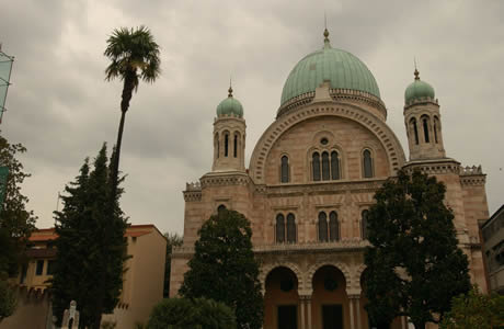 Marea sinagoga tempio maggiore Florenta foto