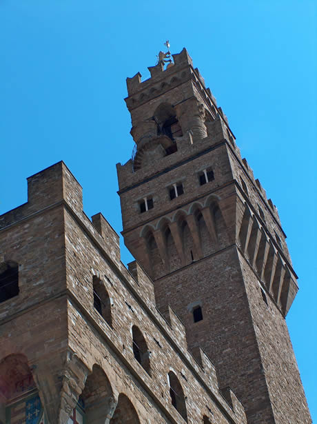 Vedere palazzo vecchio Florenta foto